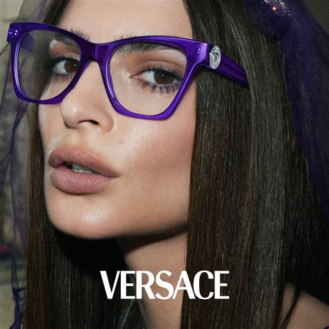 versace green women's glasses|Versace eyeglass frames women.